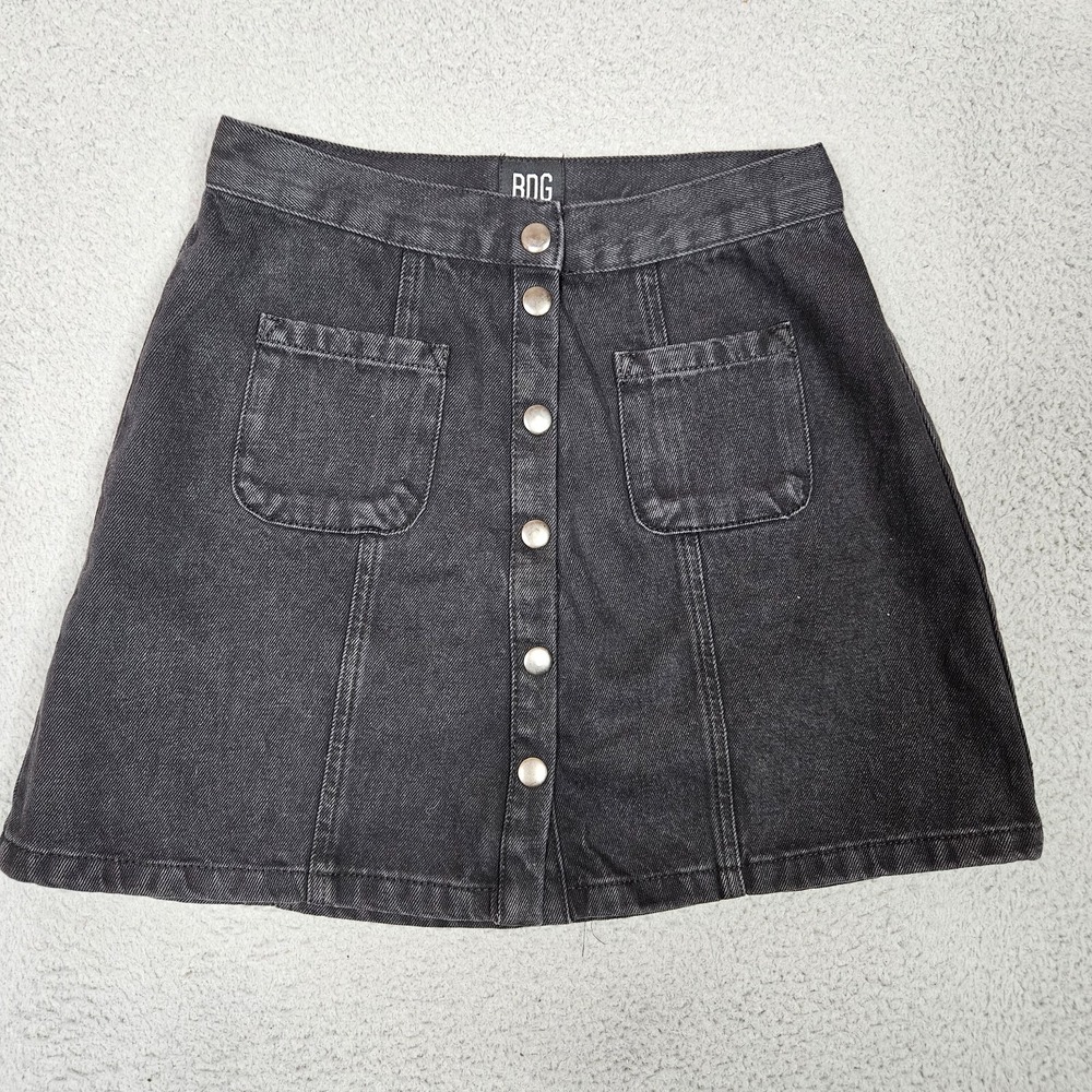 BDG Urban Outfitters Women's Black Mini Denim Skirt Size M